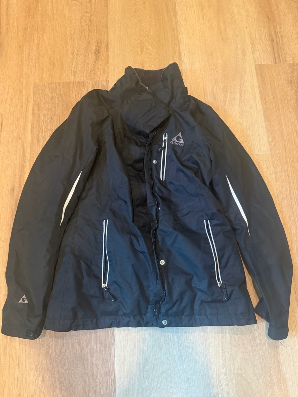 Gerry Weber Men’s Navy Jacket with White Trim